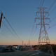 An aerial view from a drone shows electrical power lines running through a neighborhood on February 19, 2021 in Austin, Texas. Amid days of nationwide frigid winter storms in which 58 people died, more than 4 million Texans were without power for much of the past week, with about 13 million Texans being forced to boil tap water in the aftermath of the strain on infrastructure.
